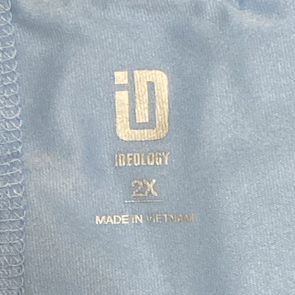 NWT Ideology Plus Size 2X Blue BlueBell Pleated Skort 
Style 100141849WN - Picture 5 of 7